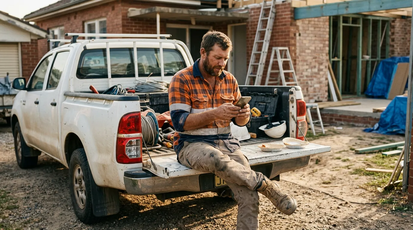 Tradie using Reddit keyword research to find local customer questions